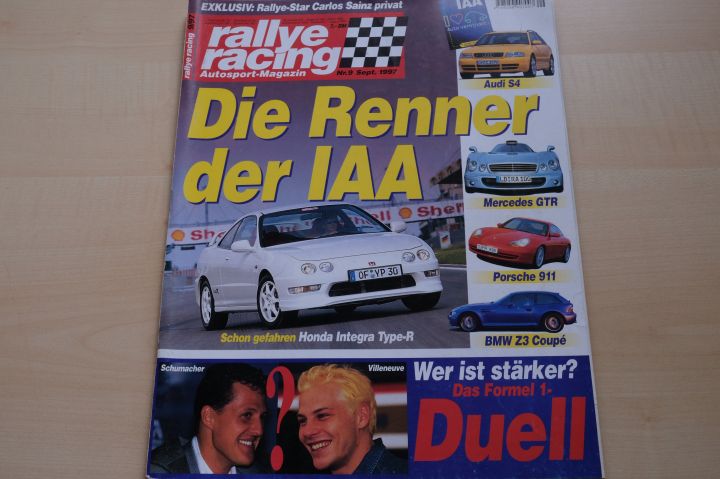 Deckblatt Rallye Racing (09/1997)